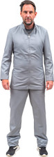 Evil Doctor Man Suit Jacket and Pants Halloween Costume Cosplay