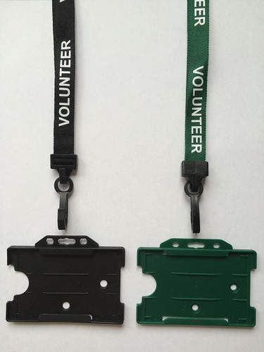 Volunteer lanyard with card - id,