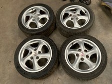 17" ALLOY WHEEL SET PORSCHE 911 996 - 7Jx17J & 9Jx17 ET55 staggered fitment