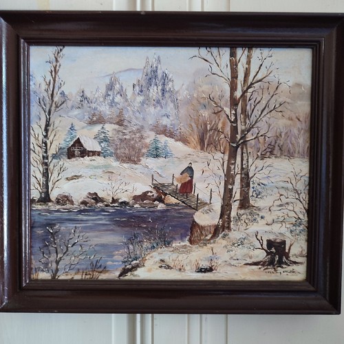 Oil painting canvas - painting, on