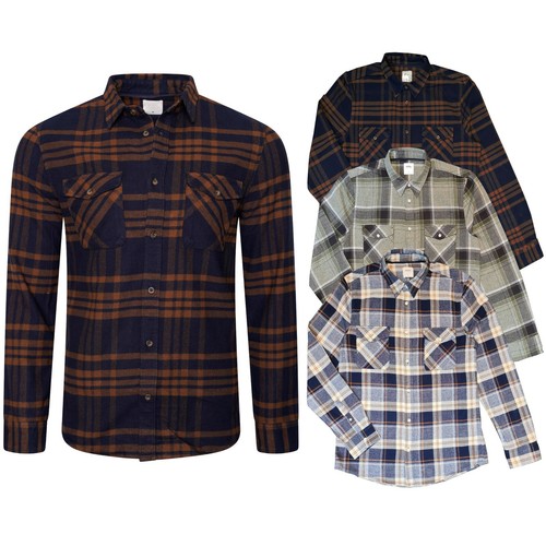 Burton menswear flannel - ex-,