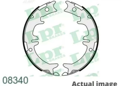 Disc brake pads - set, ,parking