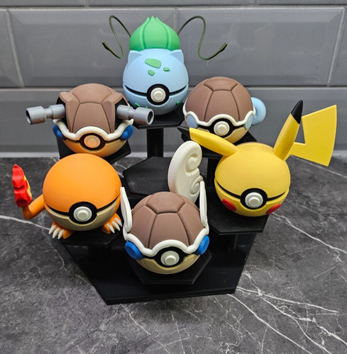 Character pokeball set three - character,