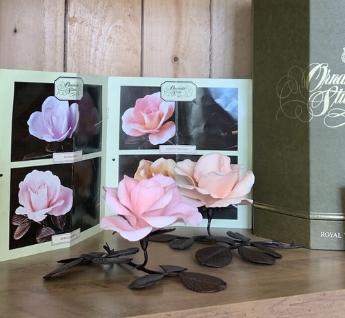 Royal worcester porcelain rose - porcelain,