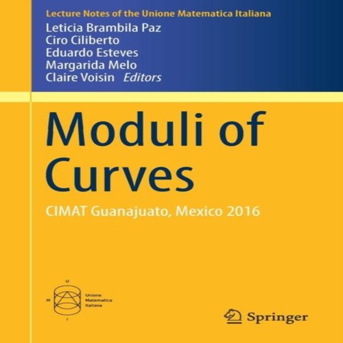 Moduli curves cimat - of,