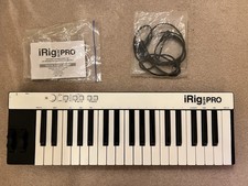 IRig Keys 37 Pro Midi Keyboard Controller With Cables And Box