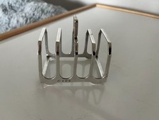 STERLING SILVER 5 BAR 4 SLICE