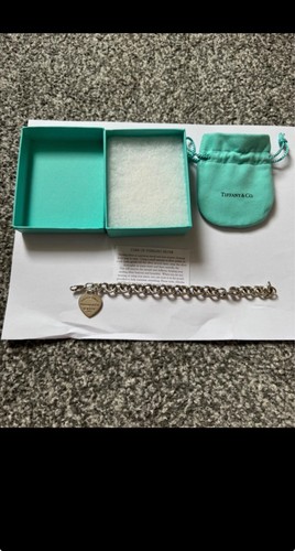 Tiffany bracelet silver heart - tiffany,