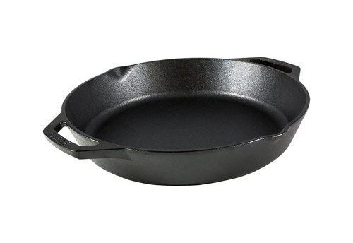 Lodge seasoned cast iron dual - iron,