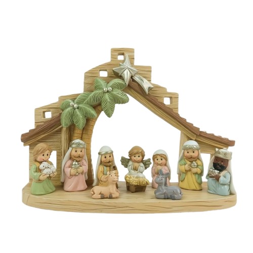 Pieces nativity set with - 11,
