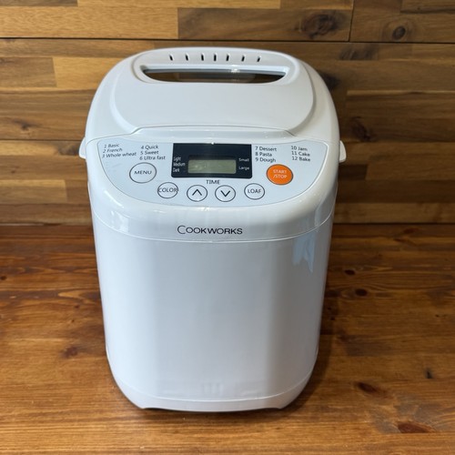 Cookworks bread maker white - bread,
