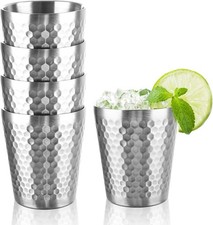 5Pcs Stainless Steel Cup 300ml