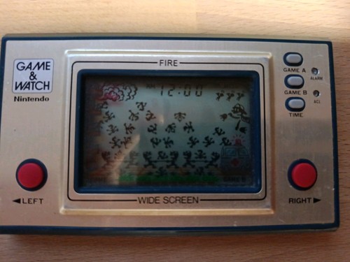 Nintendo game watch fire - game, &