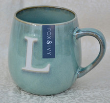FOX & IVY STONEWARE INITIAL