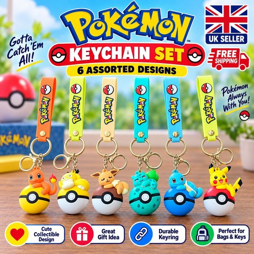 Pokemon bag keychain - pokemon, 3d