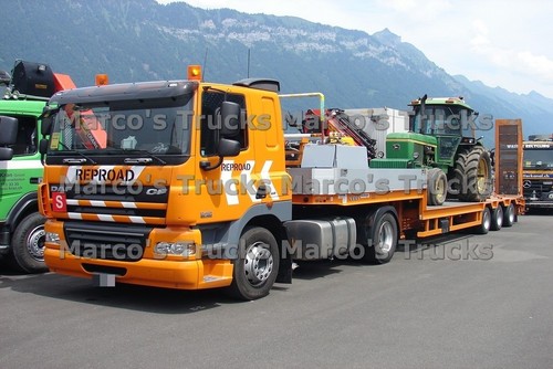 Truck photo daf platform - daf, cf