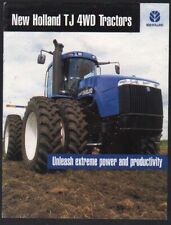New Holland "TJ" Articulated Tractor Brochure Leaflet