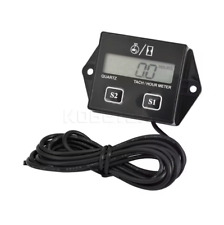 Digital Engine RPM Meter Digital Tachometer Gauge Engine Tach Hour Meter