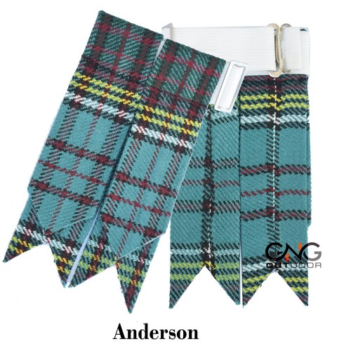Men scottish anderson tartan - men's,