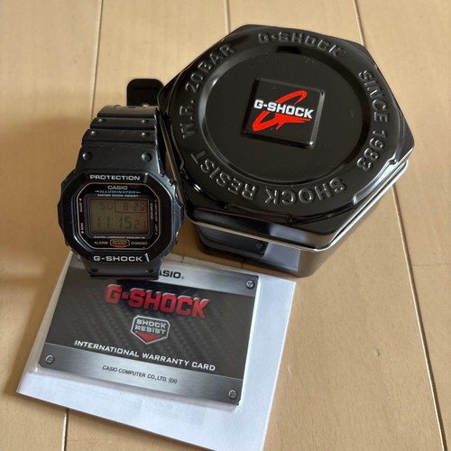 Casio shock 5600e - g-shock, console