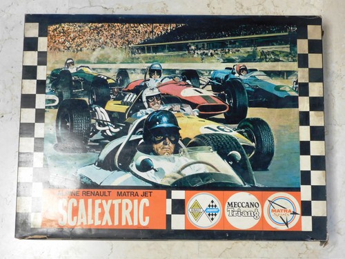 Scalextric set empty box - set,
