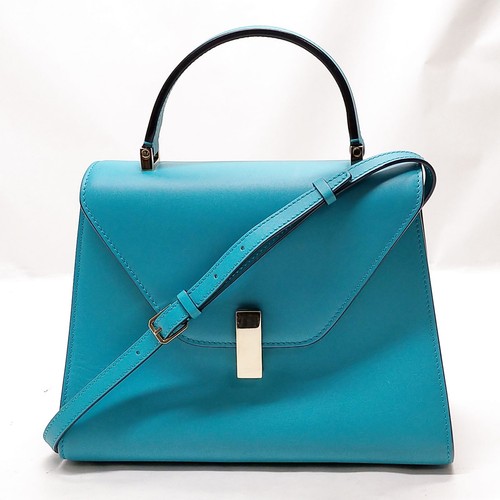Valextra hand bag blue - valextra,