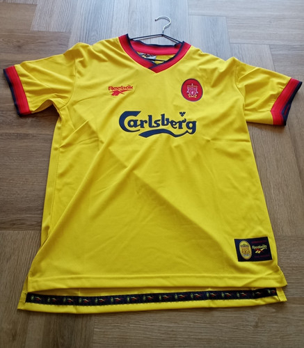 Liverpool away shirt carlsberg - away,