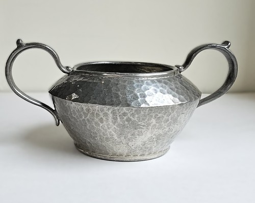 Arts crafts hammered - arts, pewter