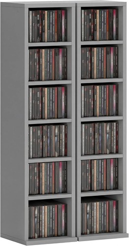 Homcom dvd blu ray - dvd, storage