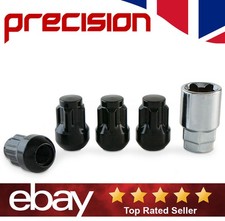 Black Locking Wheel Nuts For