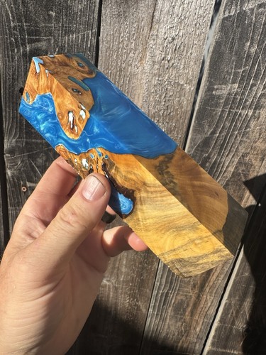 Stabilized buckeye burl hybrid - stabilized,