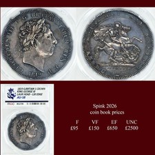 King George III 1819 silver