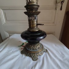Oil Lamp Porcelain From Paris