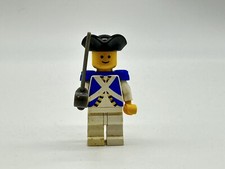 ⭐️ Vintage LEGO PIRATES Admiral Blue Soldier Navy Ship Tricorn Hat Minifigure ⭐️