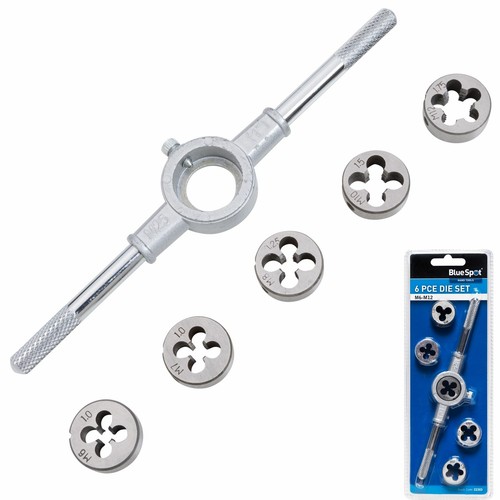 Bluespot 6pc metric die - bluespot,