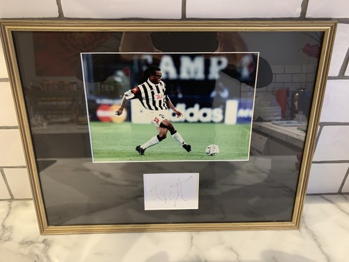 Edgar davids signed 16x12 - davids,