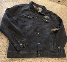 VON DUTCH Black Denim Jacket
