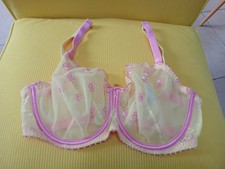 Ladies' New M&S Pale Yellow Underwired Bra Size 32F