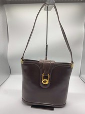 Gucci Vintage Leather Brown Shoulder Bag Authenticity
