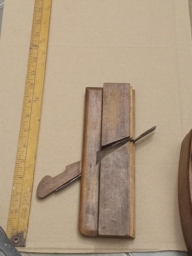 Antique wooden molding plane - antique,