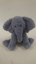 Soft Plush Grey Elephant Toy Stuffed Animal Cuddly Gift 10in Collectables