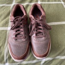 MEN's SKECHERS RELAXED FIT MEMORY FOAM AIR COOLED Brown size 9 worn twice