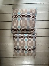 Pair of Welsh cushions. Melin Tregwynt