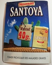 Santoya wanted metal plate - wanted,