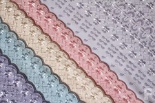 Double Border Scalloped Edge