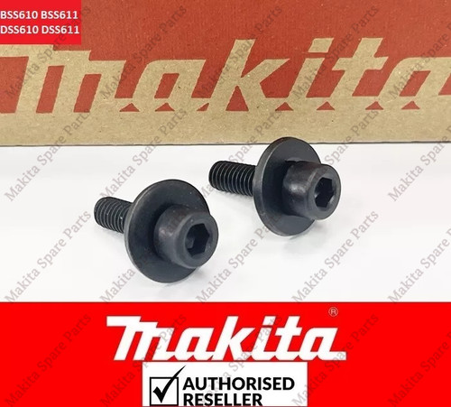 Genuine makita blade clamp - 2x,
