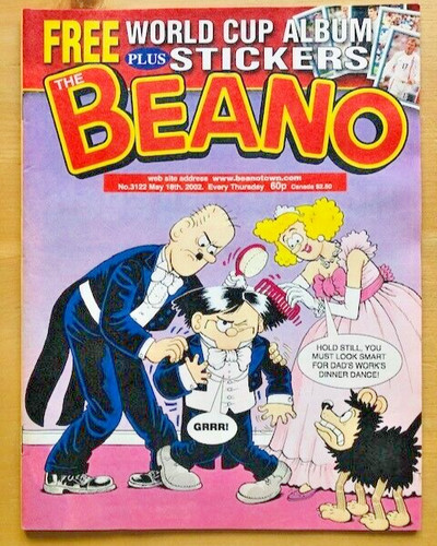 The beano 3122 with merlin - the,