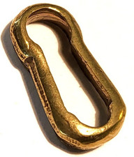 Brass thread escutcheon key