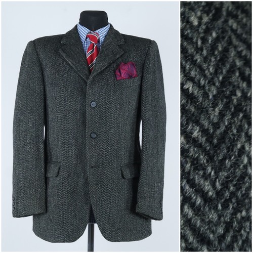 Mens herringbone harris - herringbone, tweed
