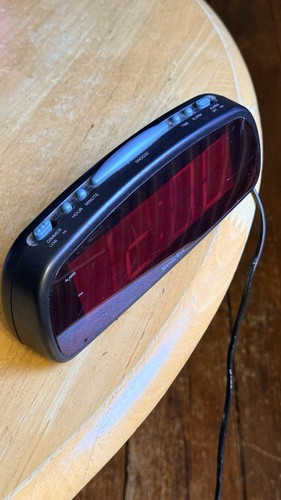 Westclox vintage digital red - westclox,